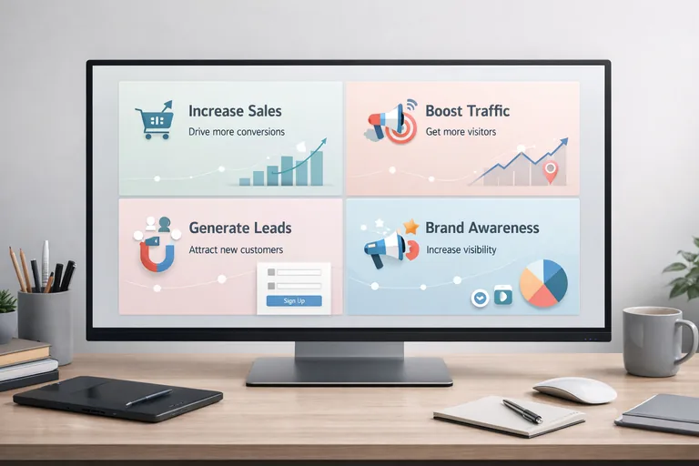 Bir tasarım ekranında farklı değer önerileri için hazırlanan başlıklar ve görsel varyasyonları yan yana duruyor