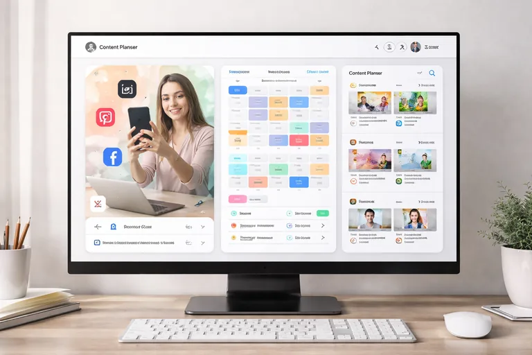Kısa video içerik planlama ve paylaşım stratejisi Kısa video içerik planı hazırlayan içerik üreticisi telefon ekranında sosyal platform analizlerini inceliyor